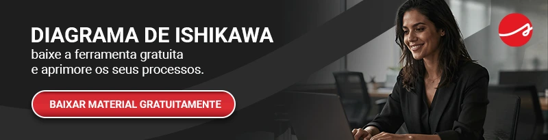 Banner do Diagrama de Ishikawa: baixe a ferramenta gratuita e aprimore os seus processos. Baixar material gratuitamente